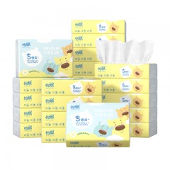 怡飘 云柔乳霜保湿抽纸小熊系列100抽*20包 XX3300-125-20  6922945310904