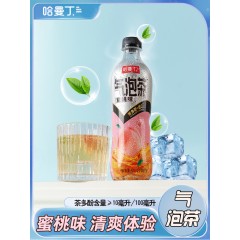 哈曼 . 丁气泡茶（蜜桃味）430ml(6瓶/箱）