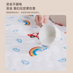 即品 彩虹款加厚5X除螨针刺棉电热毯TT200*180-5X-S 6972710392543