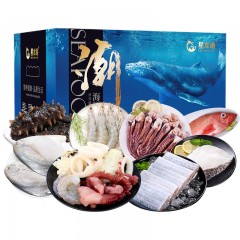 星龙港国产精品海鲜大礼包-马到功成3200g   6971172585388