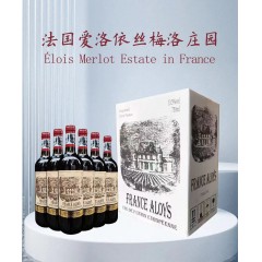 缪塞梅洛庄园干红葡萄酒法国爱洛依丝750ml*6  偏远另加运费