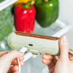 SOIKOI司崎库冰箱除味器臭氧除菌保鲜家用空气净化去异味 SK-RD106 复古绿