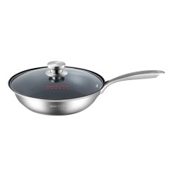 美厨304不粘煎炒多用锅28cm MCLP-612