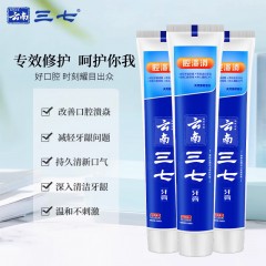 云南三七 腔研清牙膏210g*3  6970031820738