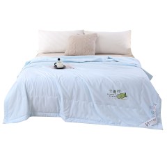 悠梦嘉居 YB-1505 小青柠安神净柔被 150*200 青柠蓝（内蒙、新疆、西藏、青海、宁夏、甘肃运费另算）