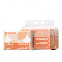 答菲乳霜云柔巾40抽X5包/提