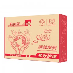 牙博士 多效护理牙膏套装洁白牙齿淡黄牙渍缓解舒敏呵护牙龈清新口气120g*4 （新疆西藏不发）6924431414929