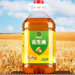 花家盛世  浓香花生油4L  优质原料  6920776800618