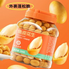 花家盛世 鱼皮花生258g  6978252340165