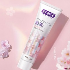 舒客 精研亮白酵素牙膏（漫舞樱花）120g*1支  6928471323104