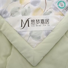 悠梦嘉居 YB-1502 郁金香针织棉空调被 200*230 郁金香绿（内蒙、新疆、西藏、青海、宁夏、甘肃运费另算）