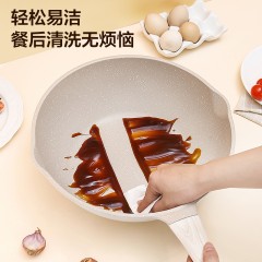 栢士德BYSTON克丽普不粘炒锅 （含盖子）BST-1039