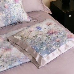 悠梦嘉居 YB1518 轻奢兰精天丝夏被 200x230 舞魅紫（内蒙、新疆、西藏、青海、宁夏、甘肃运费另算）