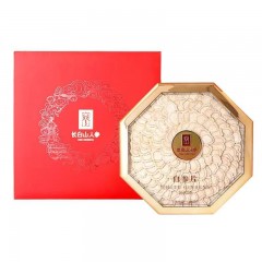 长白山人参   白参片八角亚克力礼盒100g   6970044562724