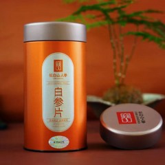 长白山人参   白参片精致桶装100g   6970044562144