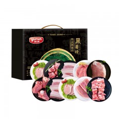 雨润原生态冷冻黑猪肉 688型3700g
