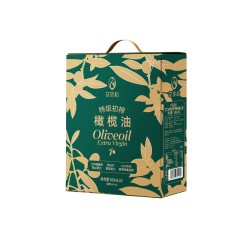艾贝拉特级初榨橄榄油礼盒500ml*2  新旧包装随机发  偏远另加运费