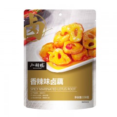 小胡鸭卤味休闲零食组合一 (海带片+卤藕)