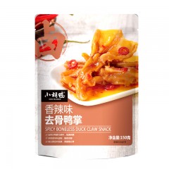 小胡鸭卤味休闲零食组合十四 (香辣去骨鸭掌 2袋)