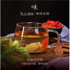 长白山人参   红参片精致礼盒100g   6970044562199