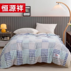 恒源祥简艺生活绒毯 TLS1050 6941204354046