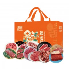 清美 冷冻牛肉套餐 1288型3750g（新老包装随机）
