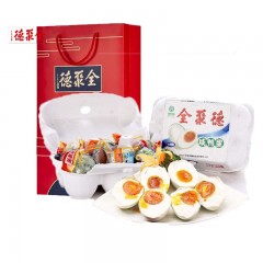 全聚德 咸鸭蛋70g*18枚真空新鲜节日礼盒QF001款1260g（食品类）