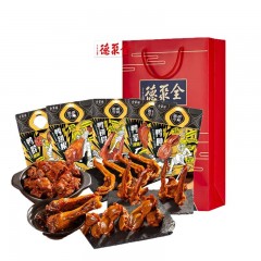 全聚德 零研所新款办公室休闲小零食礼盒5件套540gQF010（食品类）