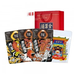 全聚德 零研所办公室休闲小零食礼盒4件套561gQF011（食品类）