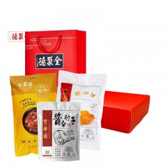 丰泽园熟食腊味酱鸭烧鸡肘子礼盒1200gQF012（食品类）