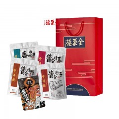 全聚德 零研所丰泽园熟食腊味休闲零食礼盒855g QF013（食品类）