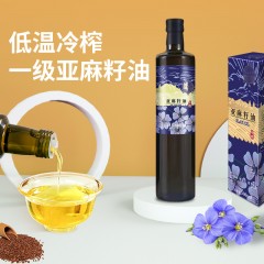 伊莎贝拉  ISABELLA&食色家-紫气东来 有机-亚麻籽油500ml*1
