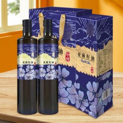 伊莎贝拉  ISABELLA&食色家-紫气东来 有机-亚麻籽油500ml*2
