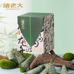 诸老大 福多多枕头粽礼盒1120g  粽子
