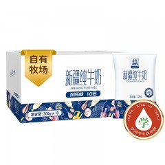 土姥姥新疆利乐枕纯牛奶200g*10包 6973161930025