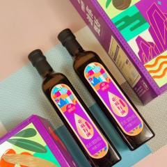 谛品居 亚麻籽油双支礼盒500ML*2瓶  6971021825160