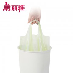 美丽雅 双色背心垃圾袋(大卷装110只) 6923074069138 偏远加运费