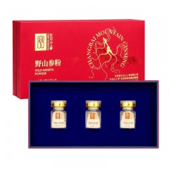 长白山人参   野山参粉3g（3支）   6970044564049
