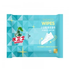 水卫士 小白鞋湿巾12片/袋 6973688402791 新疆西藏另加运费