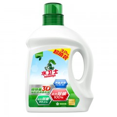 水卫士 3D深层洁净洗衣液3.2Kg/瓶 6973688405952 新疆西藏另加运费