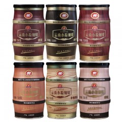 七彩基地 云南小粒咖啡（罐装）（卡布奇诺口味） 1罐  6944645820347