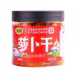 滇初 农科院萝卜干 麻辣味235g*2瓶