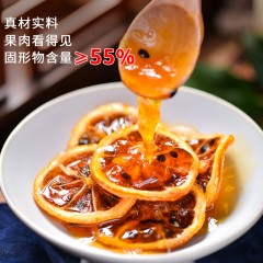 滇花秋月 柠檬百香果蜜360g*1瓶  6972110923576
