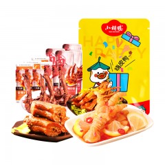 小胡鸭卤味鸭脖零食宝袋350g