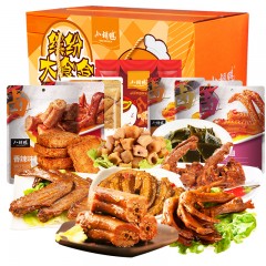 小胡鸭缤纷大食盒卤味礼盒零食大礼包1198g
