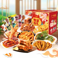 小胡鸭卤味休闲零食鸭香福礼1459g