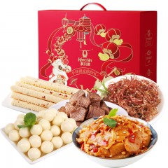科尔沁缤纷牛肉零食礼包852g