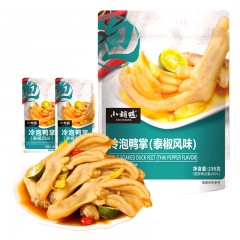 小胡鸭冷泡鸭掌（泰椒风味）238g*2