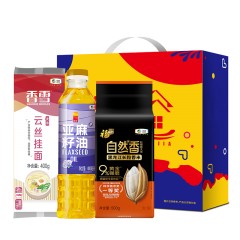 中粮“颂福到家”粮油大礼包A1   米面粮油  900g+400ml  6972647172096（新疆、西藏、青海、贵州不发货）