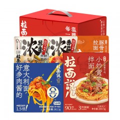 拉面说儿面食套餐礼盒A款138型989.1g